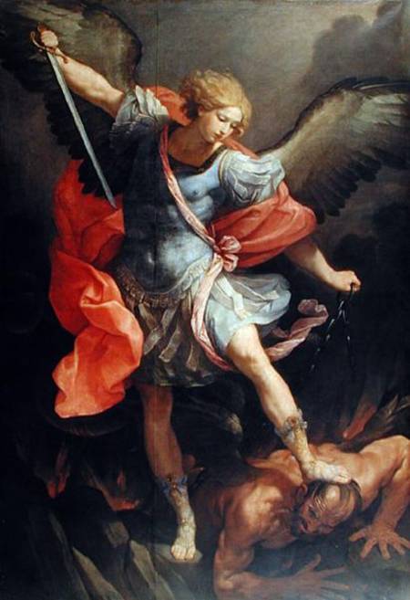 Guido Reni. St. Michael subduing the Devil. c. 1638.